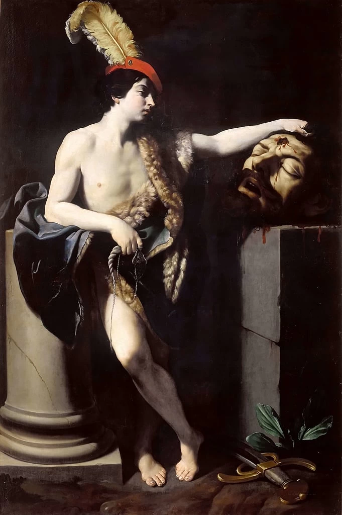  75-Davide con la testa di Golia-Uffizi, Firenze